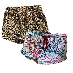 2 pairs of sleep shorts